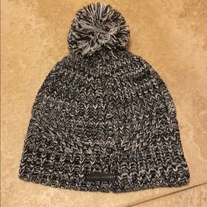 Rebecca Minkoff hat and fingerless gloves set